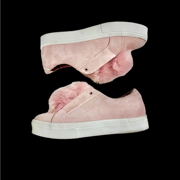 Sam Edelman Leya Sneakers, Pink Pom Sneakers 8 Euro 38 - Picture 3 of 5